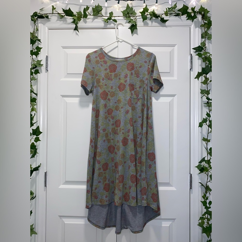 LulaRoe Rose T-Shirt Dress